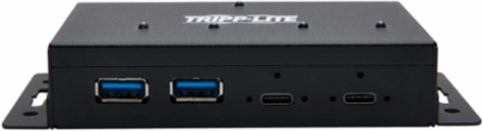 Industrial-Grade 4-Port USB Hub, USB 3.1 Gen 2, 10 Gbps, ESD Protection