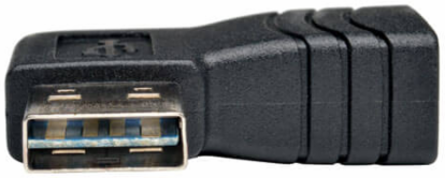 Universal Reversible USB 2.0 Adapter, Right-Angle A M/F, 480Mbps