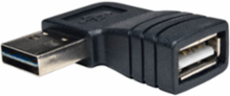 Universal Reversible USB 2.0 Adapter, Right-Angle A M/F, 480Mbps