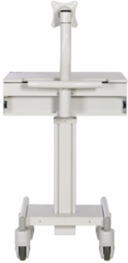 Mobile Workstation, Monitor Arm, Casters, Locking Drawer, TAA