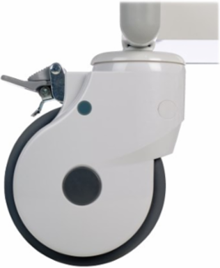 Mobile Workstation, Monitor Arm, Casters, Locking Drawer, TAA