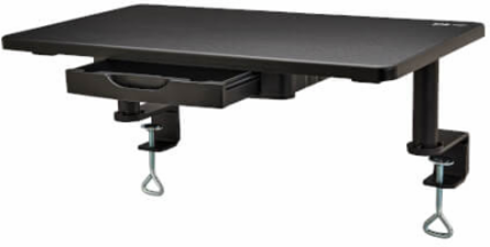 Desk-Clamp Monitor Riser, Storage Drawer, TAA