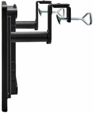 Desk-Clamp Monitor Riser, Storage Drawer, TAA