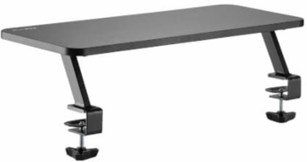 Safe-IT Clamp-On Monitor Riser, Antimicrobial Protection, 25.6 in (65 cm)