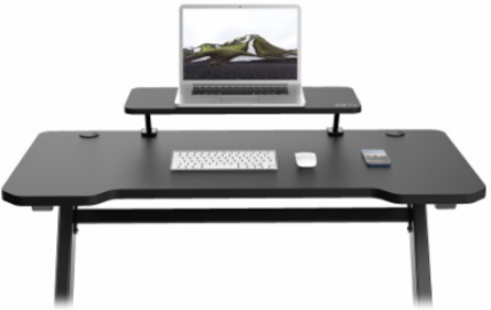Safe-IT Clamp-On Monitor Riser, Antimicrobial Protection, 25.6 in (65 cm)