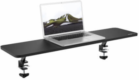 Safe-IT Clamp-On Monitor Riser, Antimicrobial Protection, 39.4 in (100 cm)
