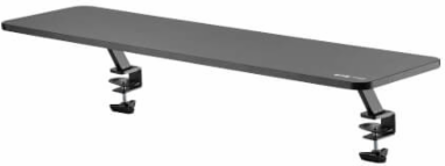 Safe-IT Clamp-On Monitor Riser, Antimicrobial Protection, 39.4 in (100 cm)