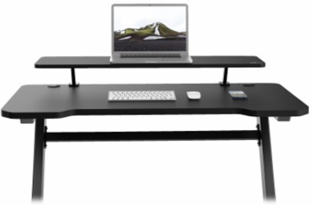 Safe-IT Clamp-On Monitor Riser, Antimicrobial Protection, 39.4 in (100 cm)