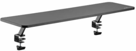 Safe-IT Clamp-On Monitor Riser, Antimicrobial Protection, 39.4 in (100 cm)