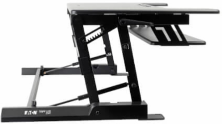 Height-Adjustable Sit-Stand Workstation 36 x 22 Inch, 33 lb Capacity