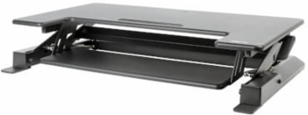 Height-Adjustable Sit-Stand Workstation 36 x 22 Inch, 33 lb Capacity