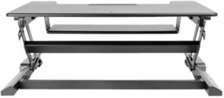 Height-Adjustable Sit-Stand Workstation 36 x 22 Inch, 33 lb Capacity