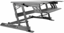 Height-Adjustable Sit-Stand Workstation 36 x 22 Inch, 33 lb Capacity