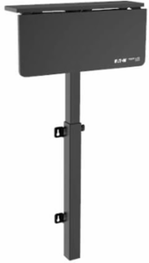 Safe-IT Adjustable-Height Wall-Mount Workstation, Antimicrobial Protection