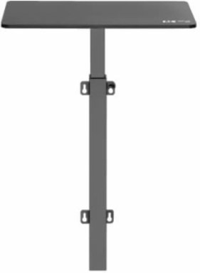 Safe-IT Adjustable-Height Wall-Mount Workstation, Antimicrobial Protection