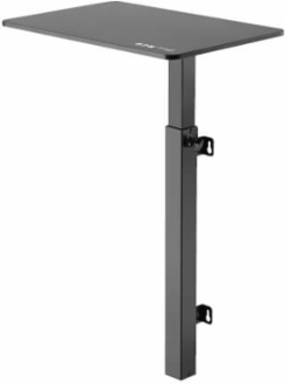 Safe-IT Adjustable-Height Wall-Mount Workstation, Antimicrobial Protection