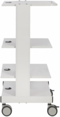 Mobile Workstation, Adjustable Shelves, Locking Casters, TAA