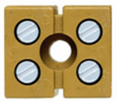 MK 3/2 Multipin Terminal Strip, Rated Cross-section: 2.5 mm², Screw Connection, 4 Connections