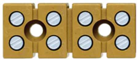MK Multipin Terminal Strip, Rated Cross-section: 2.5 mm², Direct Mounting