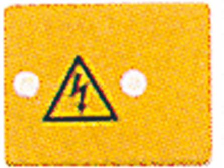 SAK Series Cover Plate, Yellow, 20 mm Width, 0.953 Inch Height
