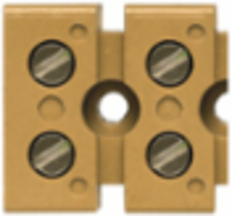 MK 6/2 Multi-pole Terminal Strip, Rated Cross-section 6 mm², Direct Mounting
