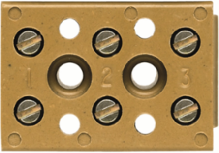 BK 3 CRN Multipin Terminal Strip, 6 Connections, 4 mm² Rated Cross-Section