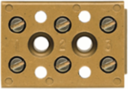 BK 3 CRN Multipin Terminal Strip, 6 Connections, 4 mm² Rated Cross-Section