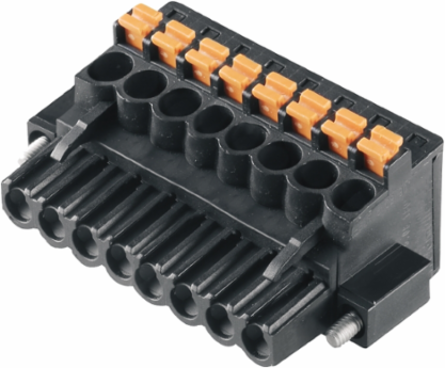 PCB Plug-In Connector, 5.08 mm, 3 Poles, 10A, 300V, PUSH IN Connection