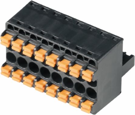 PCB Connector 5.08 mm, 6 Poles, 180 PUSH IN, Max. Clamping 3.31 mm2