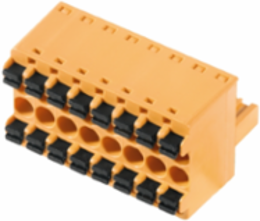 PCB Plug-In Connector, Female, 5.08 mm, 6 Poles, 180 , PUSH IN Connection