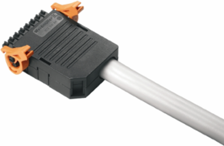 PCB Plug-in Connector 8 Poles Black, 100 mm Height, 6.1 g Weight