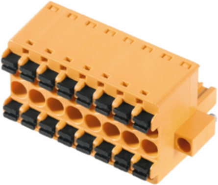PCB Plug-in Connector, 5.08 mm, 3 Poles, PUSH IN, 180 Angle