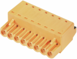 PCB Plug-in Connector, 5.00 mm Pitch, 2 Poles, 180 , PUSH IN, 3.31 mm2 Max Clamping