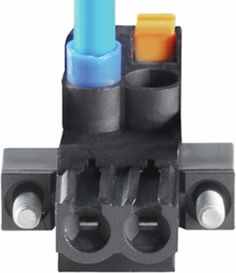 PCB Plug-in Connector, 5.00 mm Pitch, 18 Poles, PUSH IN Connection, 100 C Max Temp