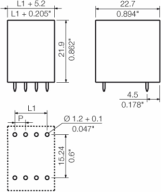 SCD 3.81/26/180G 3.2SN OR BX