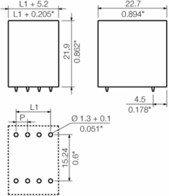 SCD-THR 3.81/22/180G 3.2SN BK BX