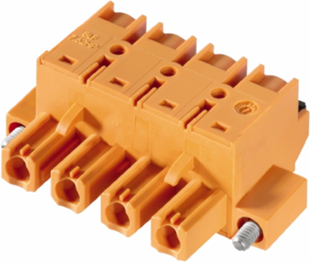 OMNIMATE Power PCB Connector, 7.62mm, 3 Poles, Push In, 20A, 1000V