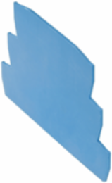 VSSC6 End Plate, IP20 Protection, 3.484 Inch Height, 0.059 Inch Width