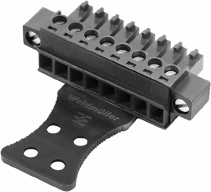 PCB Plug-in Connector, 3.81mm Pitch, 6 Poles, 180 Angle, max 1.5 mm2 Clamping