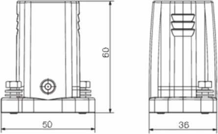 HDC IP68 04A TOS 1M20