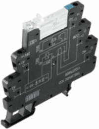 Relay Module 1 CO Contact, 24V DC, 6A, IP20, Width 6.4mm