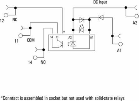 TERMSERIES Solid-State Relay 24V DC 100mA 0-48V DC 89.6mm Height