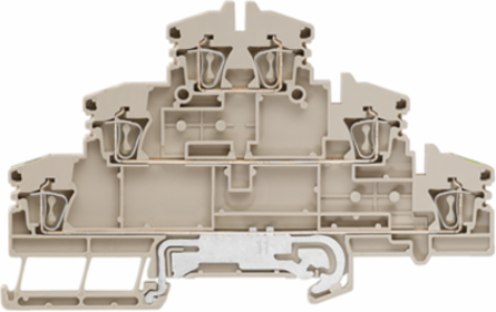 Klippon Connect 3-Tier Terminal Block, 2.5 mm2, 20 A, 500 V, Tension Clamp