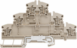 Klippon Connect 3-Tier Terminal Block, 2.5 mm2, 20 A, 500 V, Tension Clamp