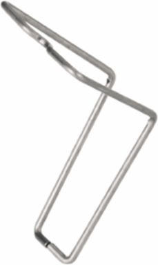 Retaining Clip for High Relays, Metal, Silver, 0.441g