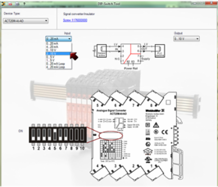 ACT20M Configurable DC Signal Converter 1-Channel, 4.429 Inch Height, 24 V DC