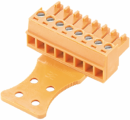 PCB Connector Female Plug 3.81 mm, 6 Poles, Clamping Range 1.5 mm2