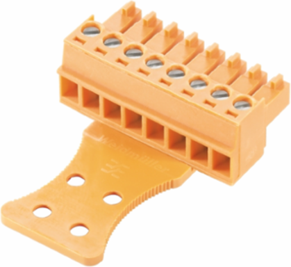 PCB Plug-in Connector 3.81 mm, 10 Poles, 1.5 mm2 Max Clamping Range, 180