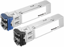 SFP Transceiver, 1 Port, Fast Ethernet, 4 km Range, -40 to 85 C Operating Temp