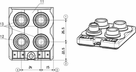 SAI GHDE 4M12 1S3B
